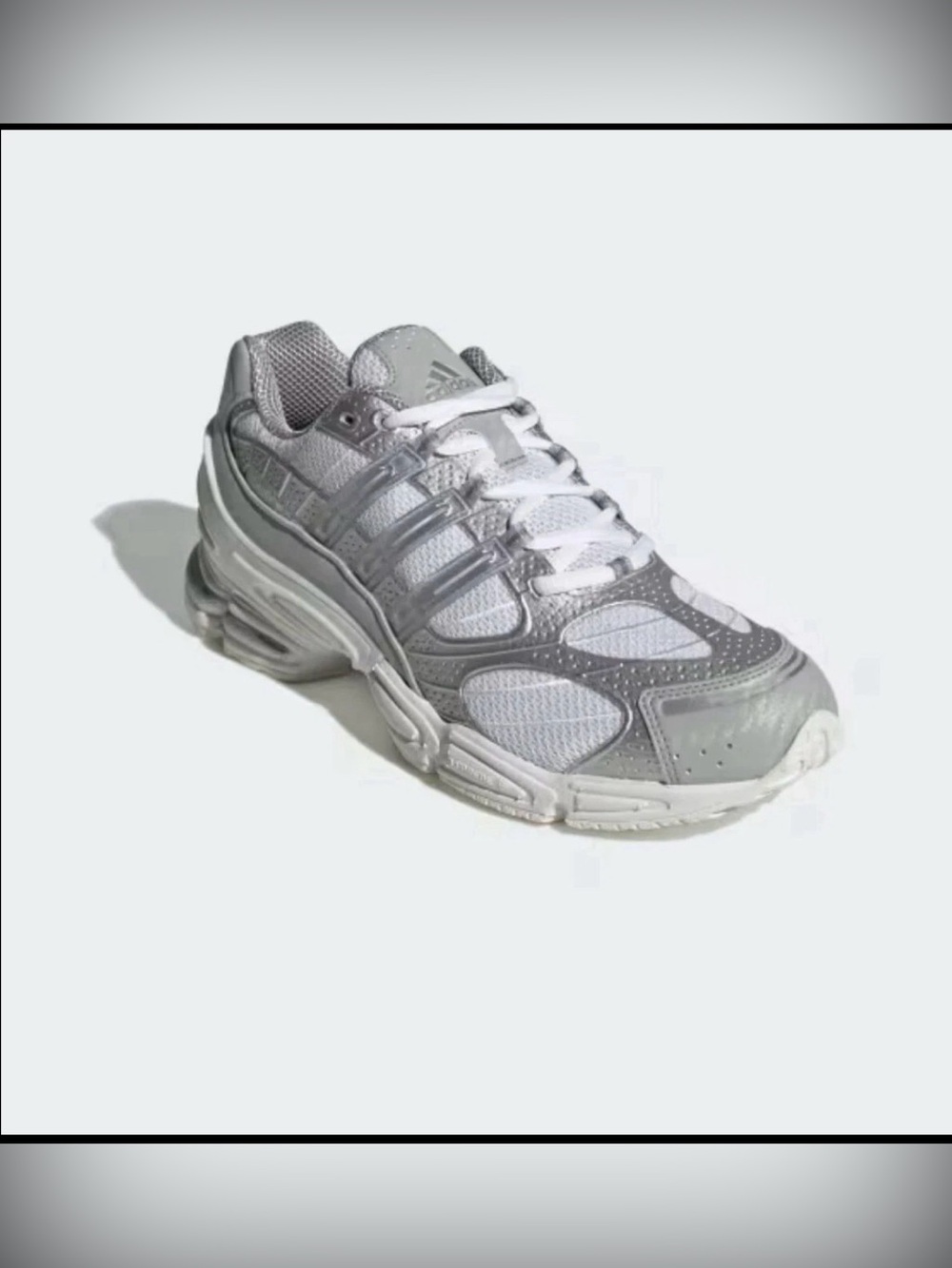adidas Ozweego Pro White Silver Metallic Size 12.5